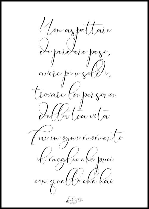 Vivi Ora - Poster (Stampa al Vivo, 21x30 cm)